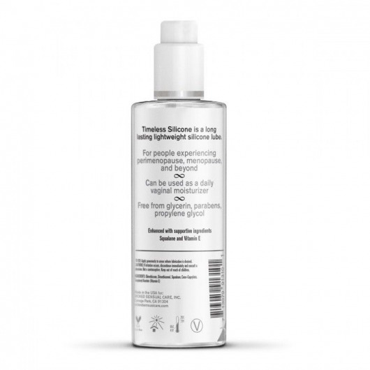 Лубрикант на силиконовой основе Wicked Simply Timeless Silicone - 120 мл. - Wicked - купить с доставкой в Братске