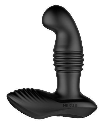Черный массажер простаты Nexus Thrust с возвратно-поступательными движениями - 13,8 см. - Nexus Range - в Братске купить с доставкой Черный массажер простаты Nexus Thrust с возвратно-поступательными движениями - 13,8 см. - Nexus Range - в Братске купить с доставкой