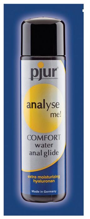 Анальный лубрикант pjur ANALYSE ME Comfort Water Anal Glide - 2 мл. - Pjur - купить с доставкой в Братске