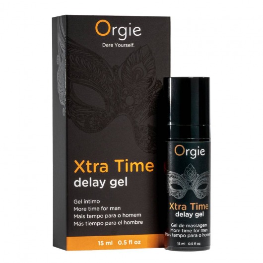 Продлевающий гель Orgie Xtra Time Delay Gel - 15 мл. - ORGIE - купить с доставкой в Братске