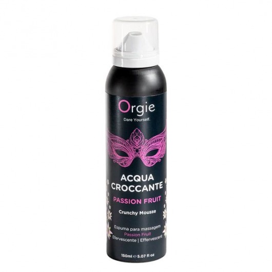 Хрустящая пенка для массажа Acqua Croccante Passion Fruit - 150 мл. - ORGIE - купить с доставкой в Братске