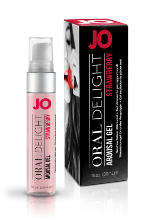 Клубничный лубрикант для оральных ласк Oral Delight Strawberry Sensation - 30 мл. - System JO - купить с доставкой в Братске