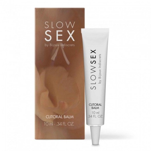 Бальзам для клитора Slow Sex Clitoral Balm - 10 мл. - Bijoux Indiscrets - купить с доставкой в Братске