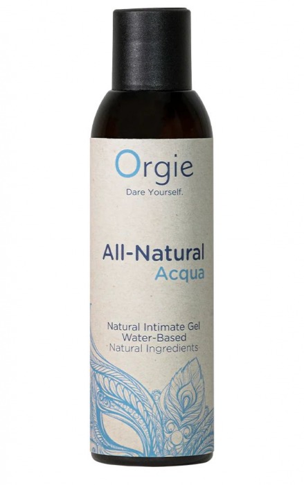 Интимный гель на водной основе Orgie All-Natural Acqua - 150 мл. - ORGIE - купить с доставкой в Братске