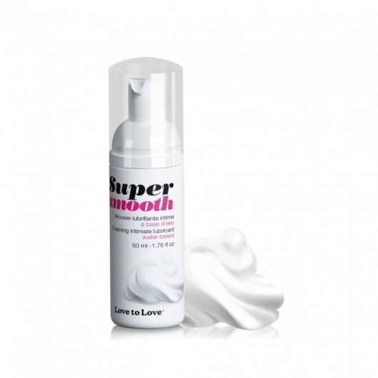 Лубрикант нежнейшая пенка Super Smooth Foaming Intime Lubricant - 50 мл. - Love to Love - купить с доставкой в Братске