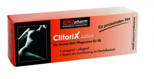 Возбуждающий крем для женщин ClitoriX active - 40 мл. - Joy Division - купить с доставкой в Братске