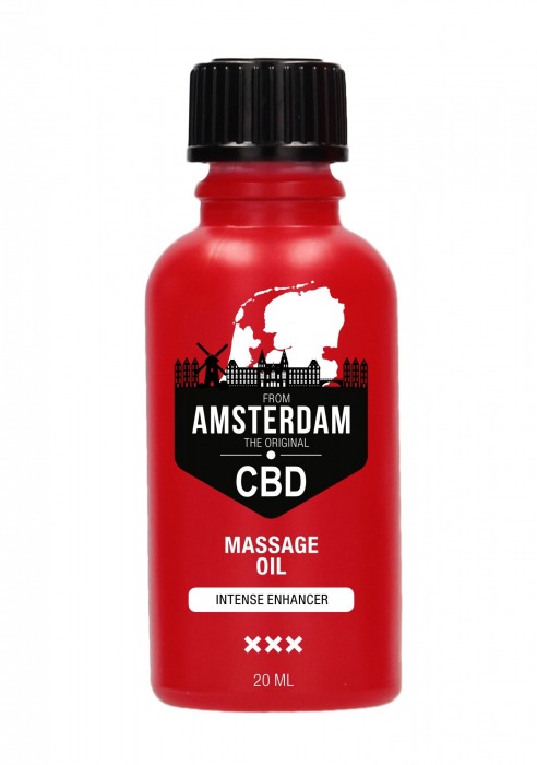 Стимулирующее масло Intense CBD from Amsterdam - 20 мл. - Shots Media BV - купить с доставкой в Братске