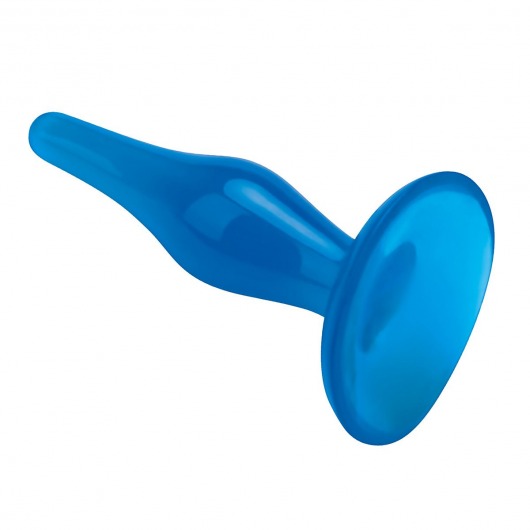 Голубой анальный плаг Easy Insertion Plug - 12 см. - BlueLine в Братске Голубой анальный плаг Easy Insertion Plug - 12 см. - BlueLine