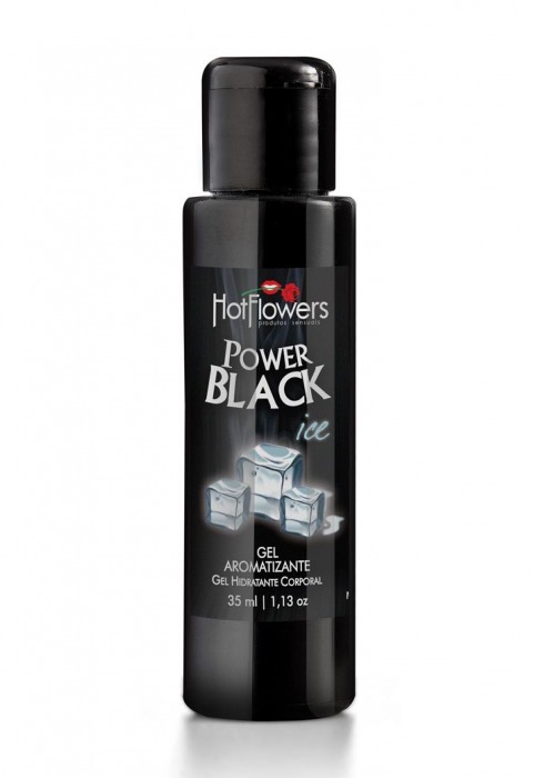 Стимулирующий гель для массажа Power Black - 35 мл. - HotFlowers - купить с доставкой в Братске