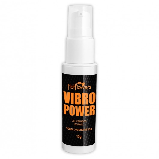 Жидкий вибратор Vibro Power со вкусом водки с энергетиком - 15 гр. - HotFlowers - купить с доставкой в Братске