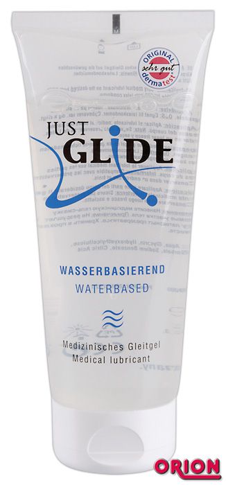 Вагинальная смазка на водной основе JUSTGLIDE - 200 мл. - Orion - купить с доставкой в Братске