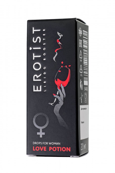 Возбуждающие капли для женщин Erotist Love Potion - 20 мл. - Erotist Libido Booster - купить с доставкой в Братске