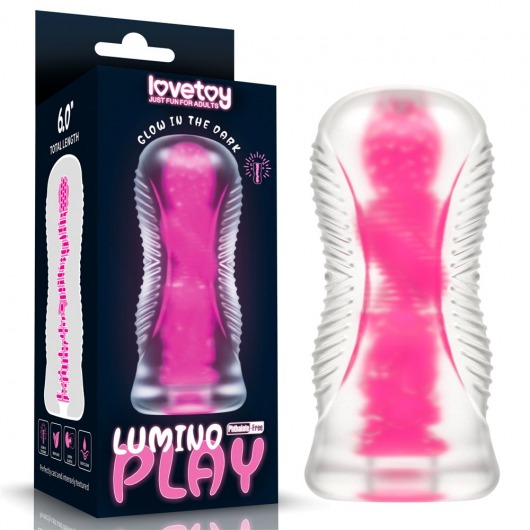 Светящийся в темноте мастурбатор 6.0 Lumino Play Masturbator - Lovetoy - в Братске купить с доставкой