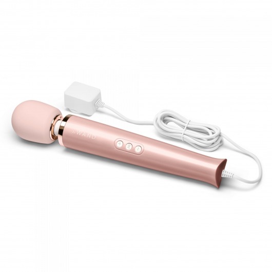 Проводной жезловый вибромассажер Le Wand Powerful Plug-In Vibrating Massger - 34 см. - Le Wand