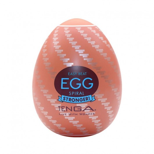 Мастурбатор-яйцо Tenga Egg Spiral - Tenga - в Братске купить с доставкой