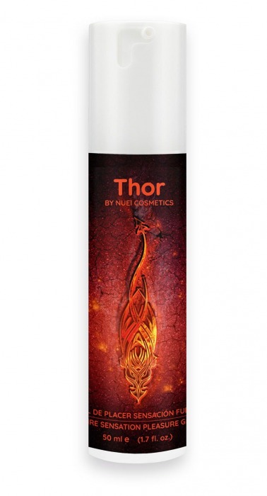 Возбуждающий унисекс гель Thor Fire Gel - 50 мл. - Nuei cosmetics - купить с доставкой в Братске