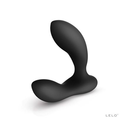 Чёрный перезаряжаемый стимулятор простаты Bruno Black - Lelo - в Братске купить с доставкой