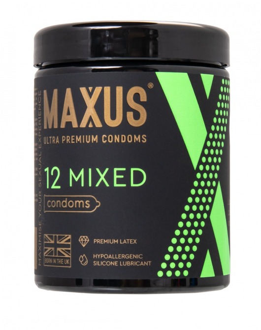 Презервативы MAXUS Mixed - 12 шт. - Maxus - купить с доставкой в Братске