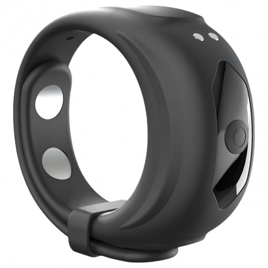 Черное эрекционное виброкольцо Fit Vibe Ring - Dorcel - в Братске купить с доставкой