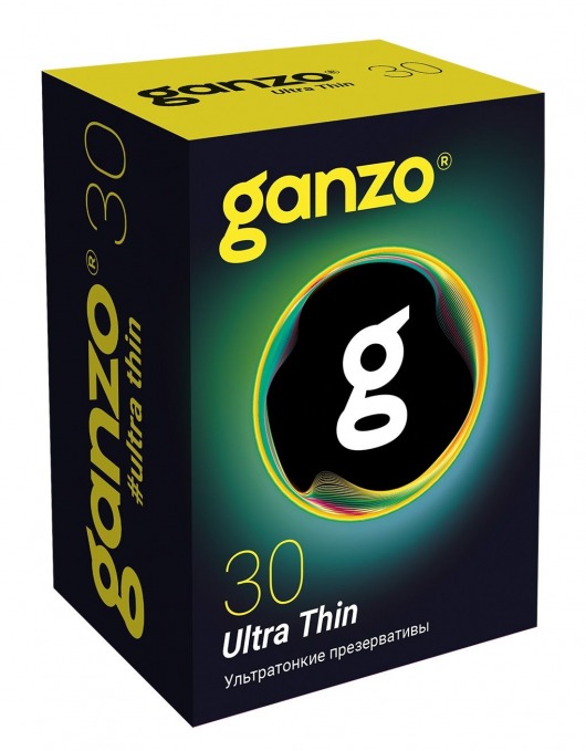 Супертонкие презервативы Ganzo Ultra thin - 30 шт. - Ganzo - купить с доставкой в Братске