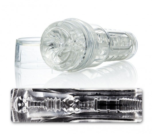 Прозрачный мастурбатор Fleshlight - Go Torque Ice - Fleshlight - в Братске купить с доставкой Прозрачный мастурбатор Fleshlight - Go Torque Ice - Fleshlight - в Братске купить с доставкой