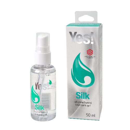 Силиконовая гипоаллергенная вагинальная смазка Yes Silk - 50 мл. - Sitabella - купить с доставкой в Братске