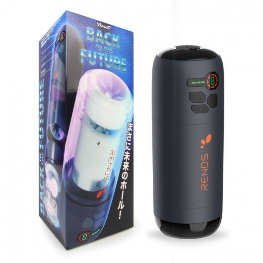 Черный вибромастурбатор Back To The Future - Rends - в Братске купить с доставкой