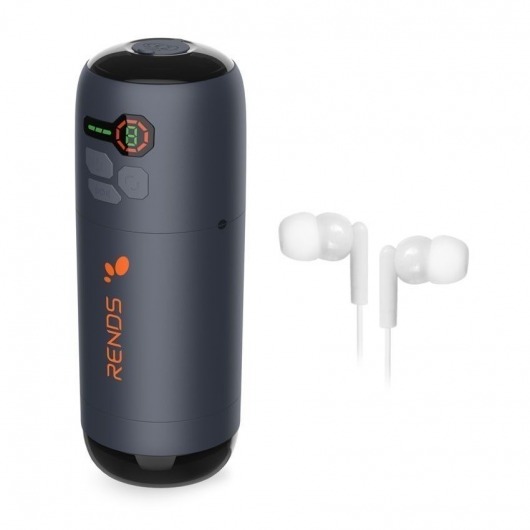 Черный вибромастурбатор Back To The Future - Rends - в Братске купить с доставкой