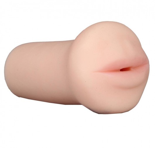 Нежный мастурбатор-ротик REALSTUFF 5INCH MASTURBATOR BJ - Dream Toys - в Братске купить с доставкой