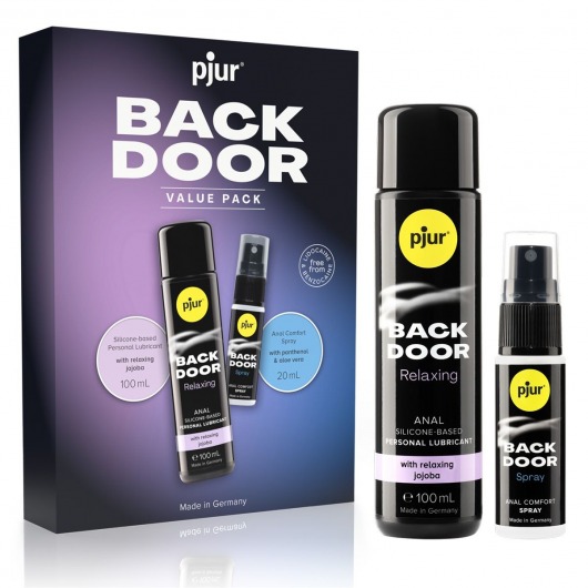 Набор для анального секса pjur Back Door Value Pack - Pjur - купить с доставкой в Братске