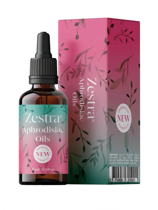 Возбуждающее масло Zestra Aphrodisiac Oils - 15 мл. - Zestra - купить с доставкой в Братске