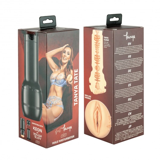 Мастурбатор-вагина FeelTanya Stroker - Kiiroo - в Братске купить с доставкой