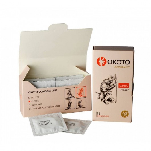 Презервативы OKOTO Classic - 12 шт. - Sitabella - купить с доставкой в Братске