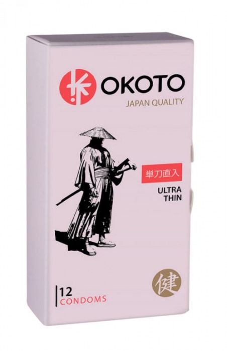 Тонкие презервативы OKOTO Ultra Thin - 12 шт. - Sitabella - купить с доставкой в Братске