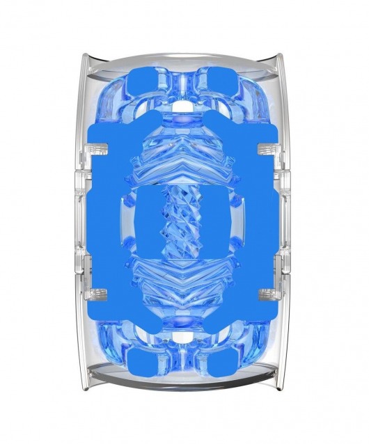 Мастурбатор Fleshlight Quickshot Turbo Blue Ice - Fleshlight - в Братске купить с доставкой