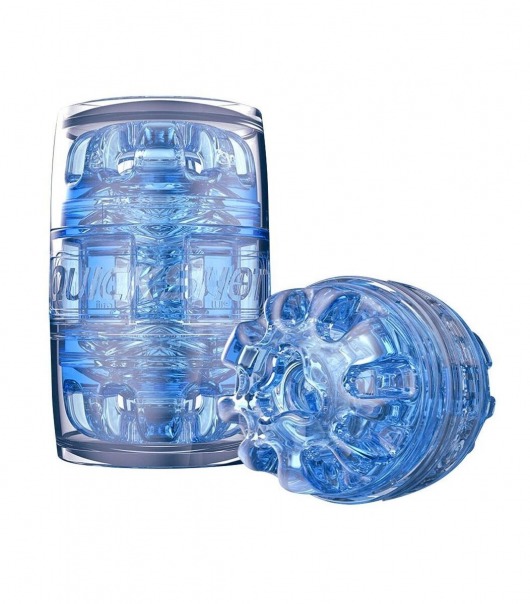 Мастурбатор Fleshlight Quickshot Turbo Blue Ice - Fleshlight - в Братске купить с доставкой
