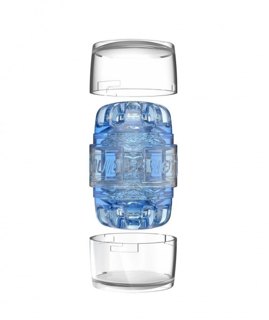Мастурбатор Fleshlight Quickshot Turbo Blue Ice - Fleshlight - в Братске купить с доставкой