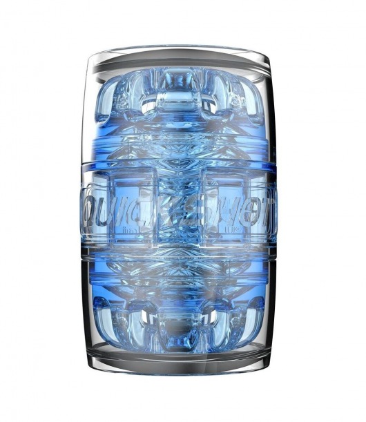 Мастурбатор Fleshlight Quickshot Turbo Blue Ice - Fleshlight - в Братске купить с доставкой