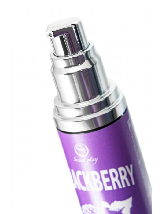 Массажное масло 2-в-1 Blackberry Hot Effect с разогревающим эффектом и вкусом ежевики - 50 мл. - Secret Play - купить с доставкой в Братске