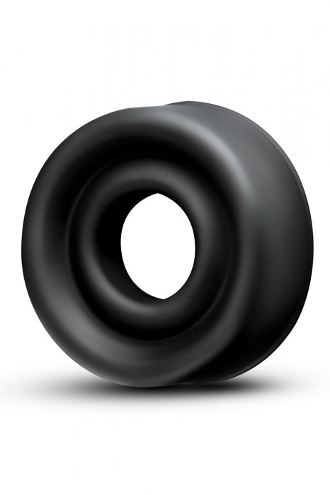 Черный уплотнитель на вакуумную помпу Silicone Pump Sleeve Medium - Blush Novelties - в Братске купить с доставкой