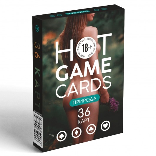 Игральные карты Hot Game Cards «Природа» - Сима-Ленд - купить с доставкой в Братске