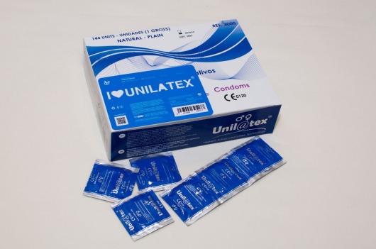 Классические презервативы Unilatex Natural Plain - 144 шт. - Unilatex - купить с доставкой в Братске