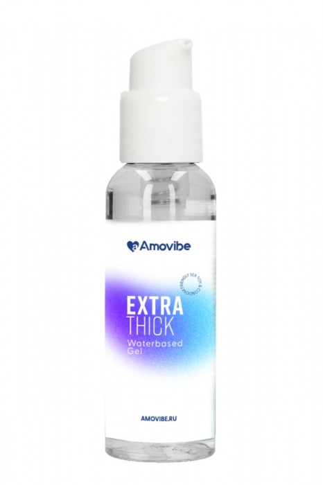 Гель на водной основе Extra Thick - 100 мл. - Amovibe - купить с доставкой в Братске