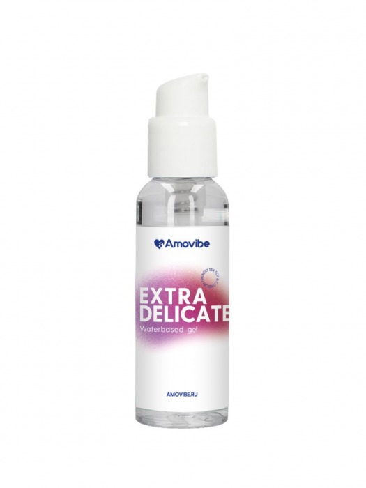 Гель на водной основе Amovibe Extra Delicate - 50 мл. - Amovibe - купить с доставкой в Братске