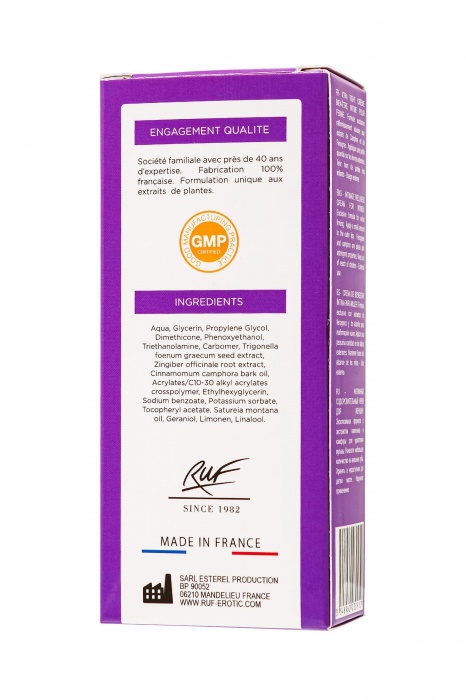 Сужающий и укрепляющий крем для женщин Xtra Tight - 30 мл. - RUF - купить с доставкой в Братске