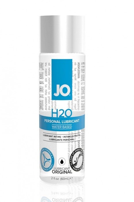 Нейтральный лубрикант на водной основе JO Personal Lubricant H2O - 60 мл. - System JO - купить с доставкой в Братске