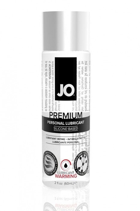 Возбуждающий лубрикант на силиконовой основе JO Personal Premium Lubricant  Warming - 60 мл. - System JO - купить с доставкой в Братске