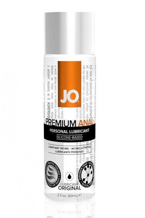 Анальный лубрикант на силиконовой основе JO Anal Premium - 60 мл. - System JO - купить с доставкой в Братске