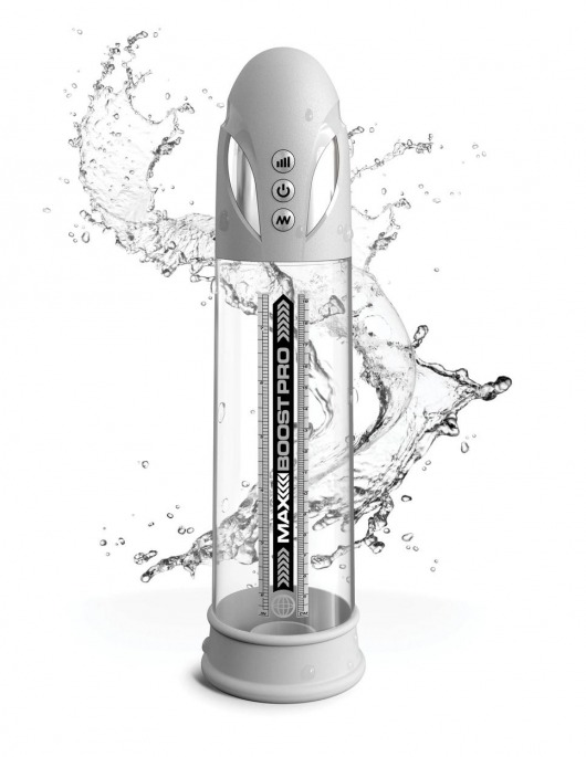 Белая вакуумная автоматическая помпа Max Boost Pro Flow - Pipedream - в Братске купить с доставкой