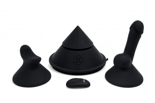 Конусный вибромассажер Cowgirl Cone с 2 насадками - CowGirl - купить с доставкой в Братске